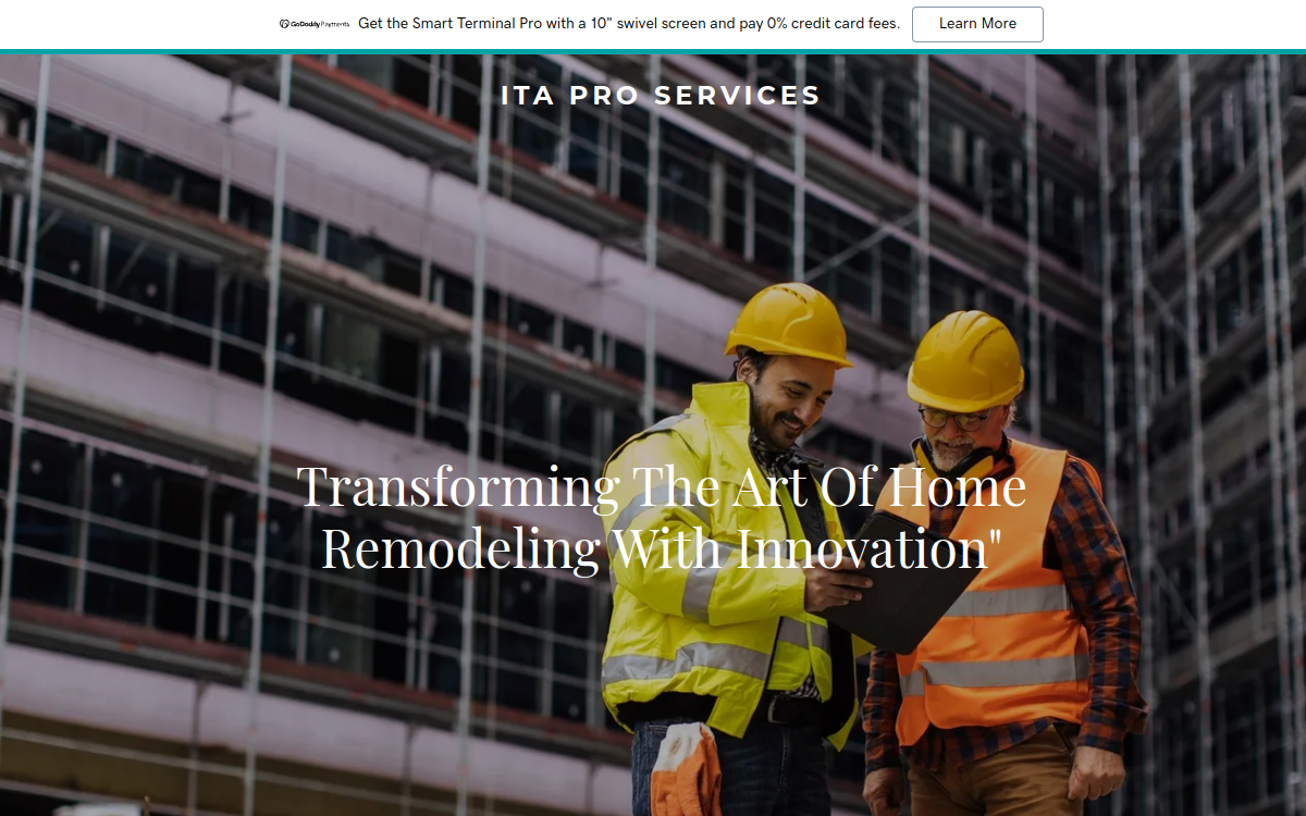 ITA PRO Services website screenshot